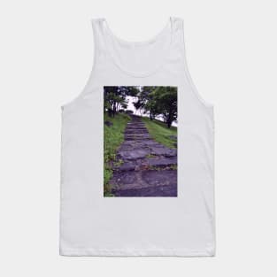 Steps on Campus of Far East Federal University, Vladivostok, Russia Tank Top